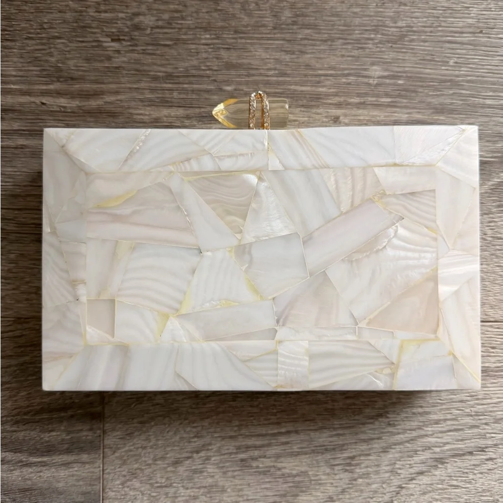 Mother of Pearl inlay clutch / evening bag
